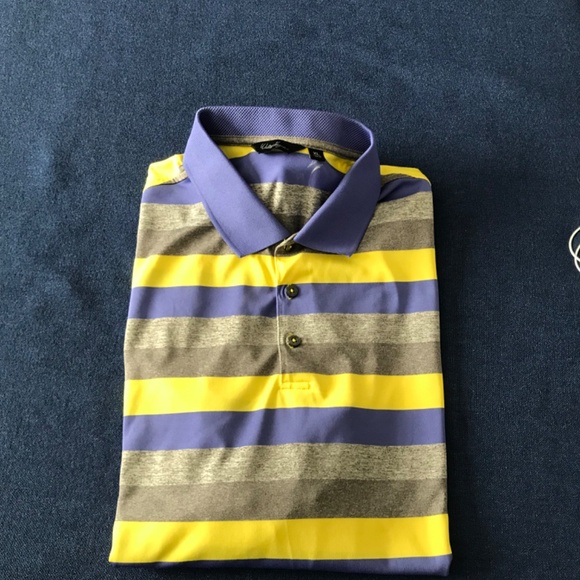 Walter Hagen Golf Polo Men’s XL Short Sleeve Stripe - Picture 3 of 8